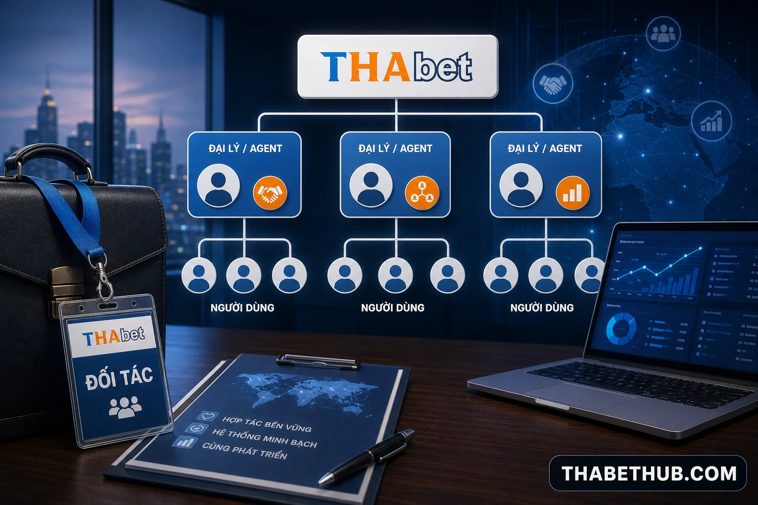 Agent đại lý THABET là gì — minh họa ThabetHub Agent đại lý THABET là gì — minh họa ThabetHub