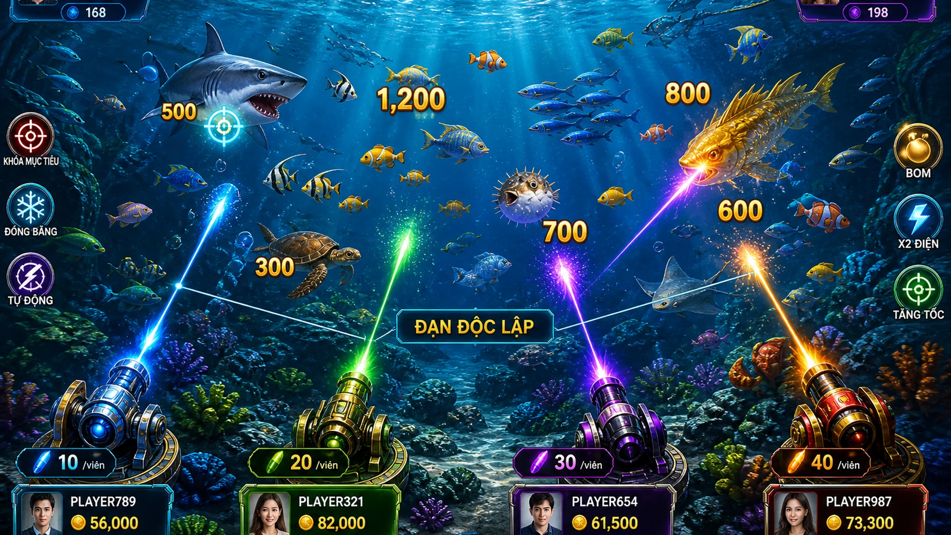 Cơ chế vận hành game bắn cá — minh họa ThabetHub