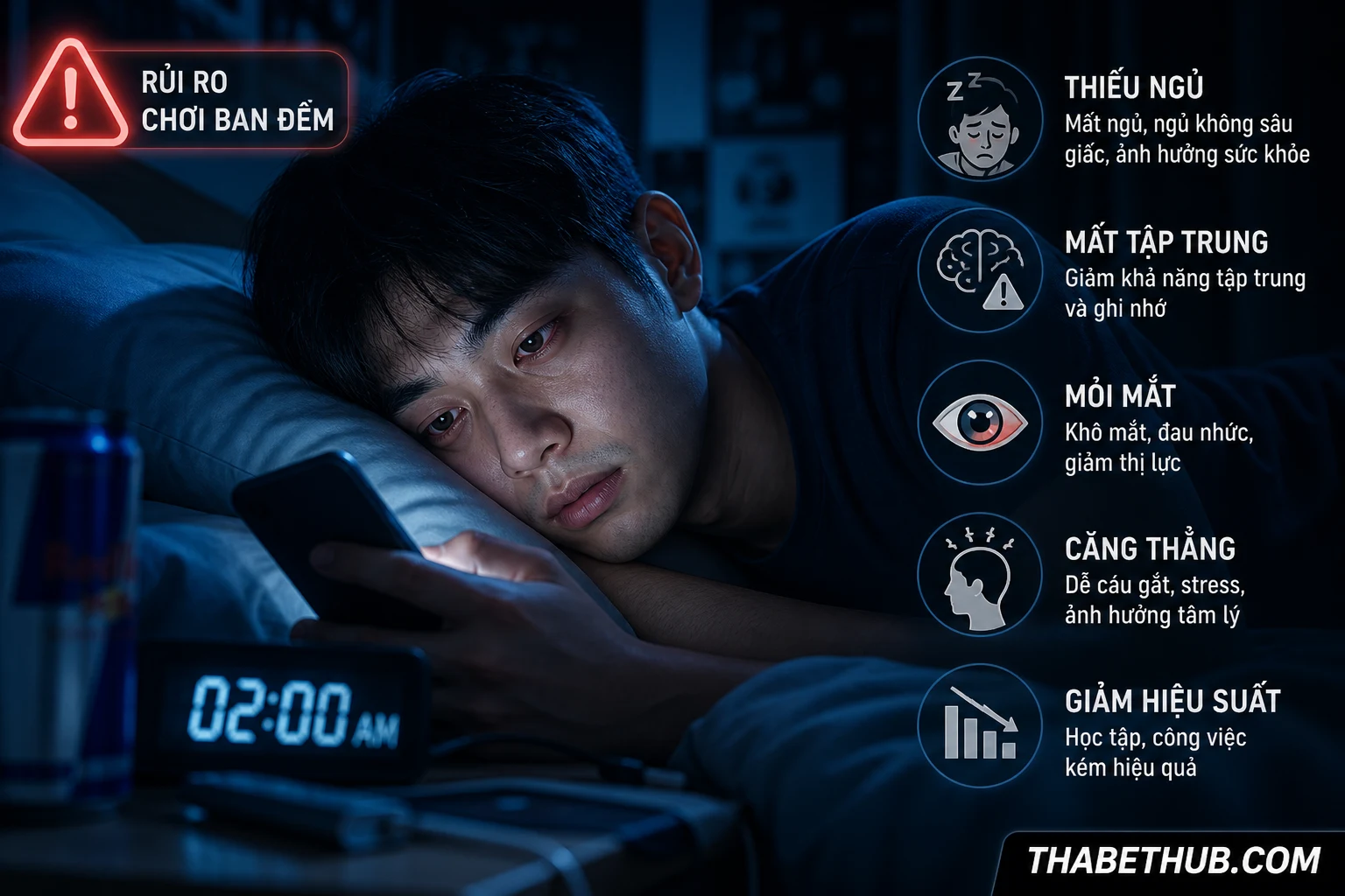 Chơi ban đêm là gì và vì sao khác ban ngày — minh họa ThabetHub