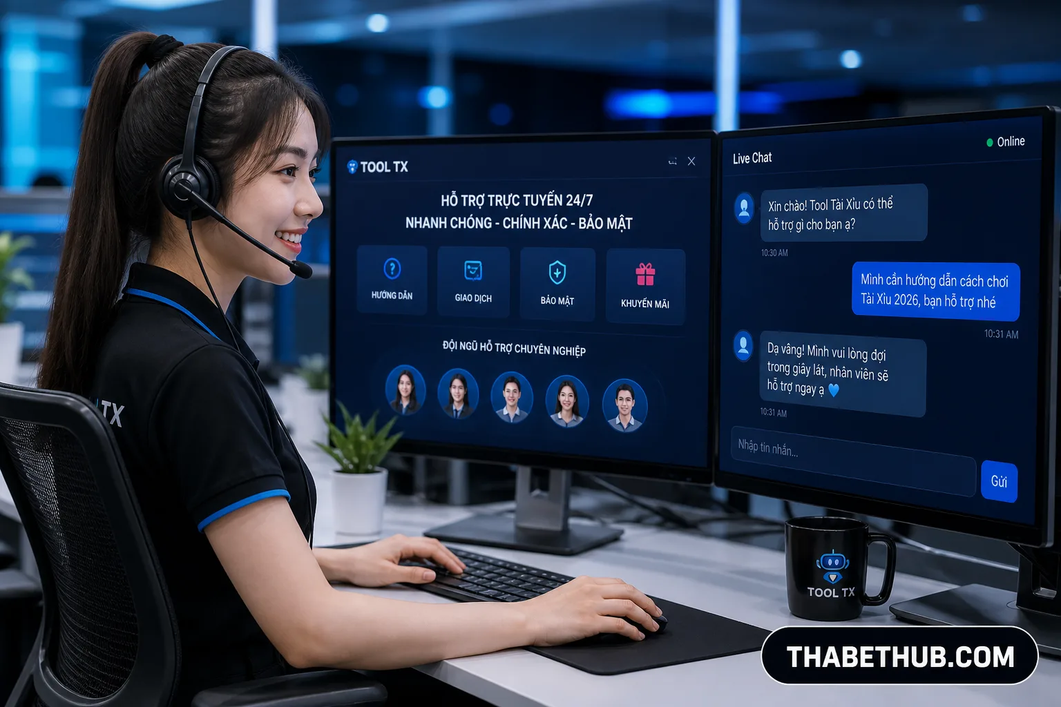 Các kênh CSKH chính thức và khi nào nên dùng kênh nào — minh họa ThabetHub