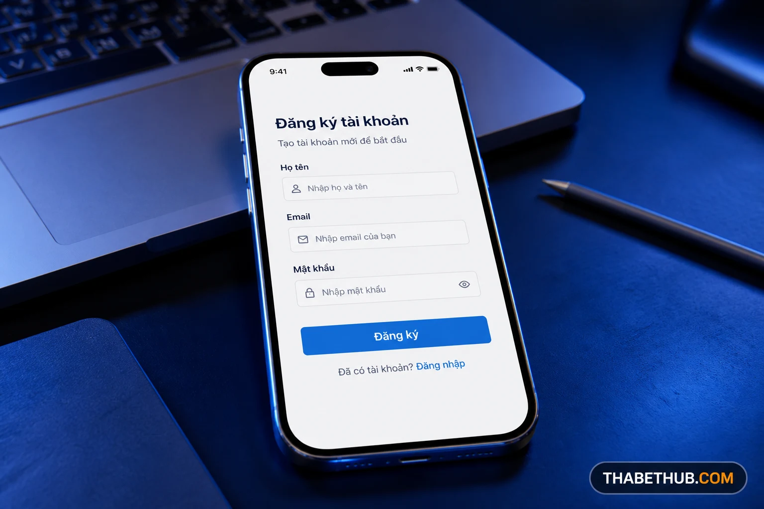Điều kiện cần đáp ứng trước khi đăng ký — minh họa ThabetHub