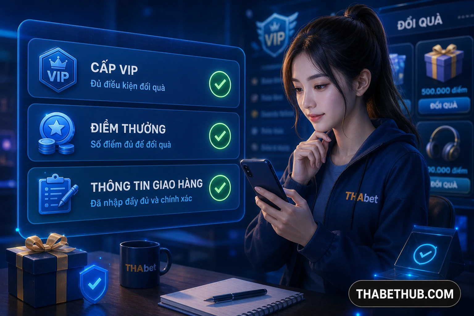 Điểm VIP tích thế nào — minh họa ThabetHub Điểm VIP tích thế nào — minh họa ThabetHub