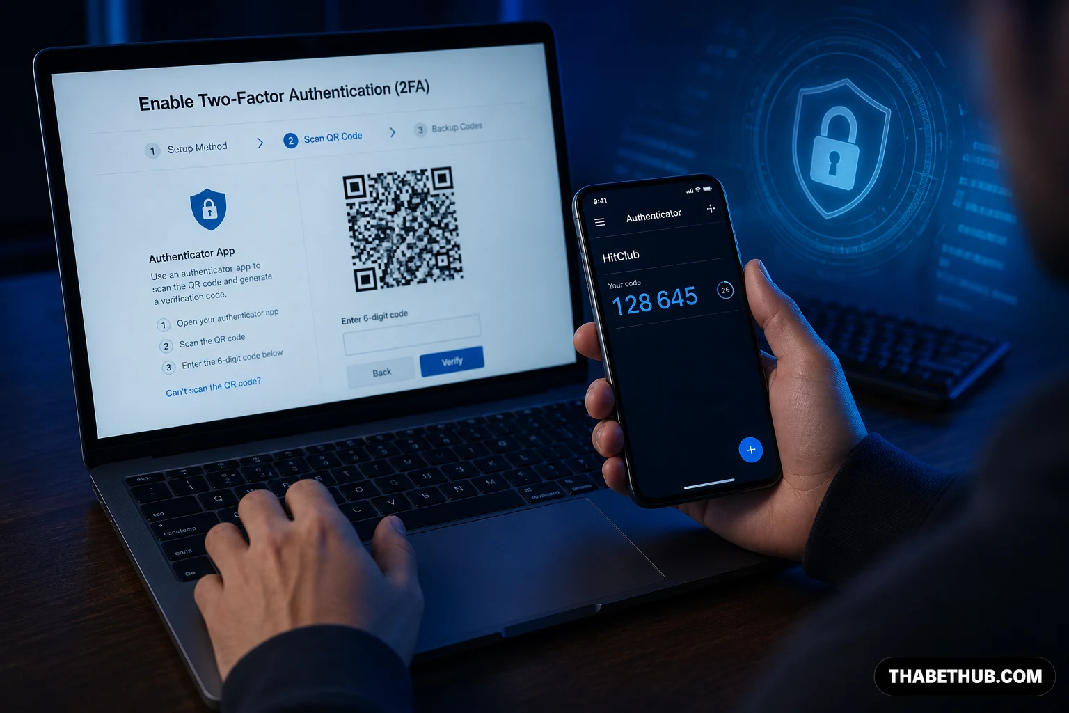 2FA là gì và vì sao nên bật — minh họa ThabetHub