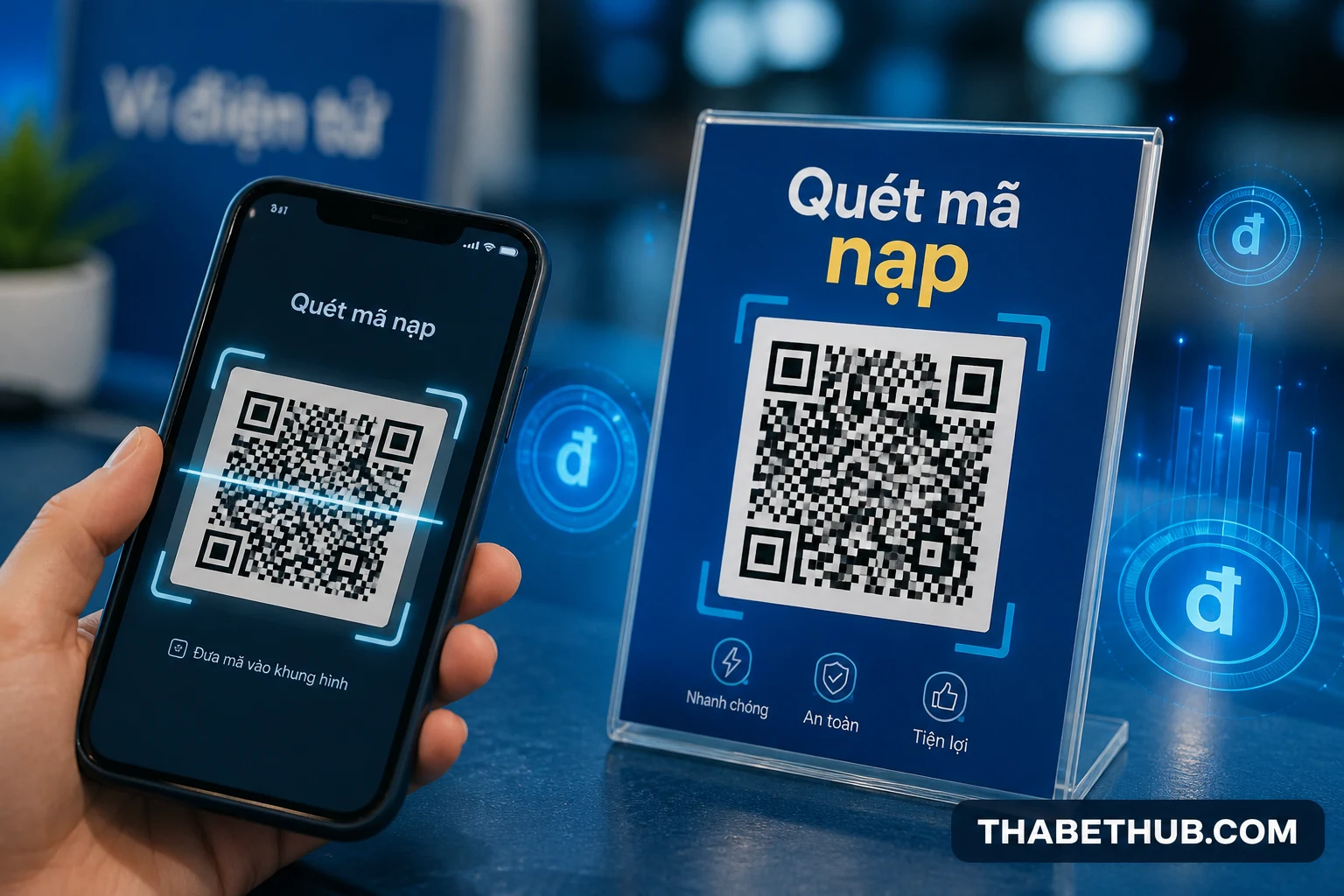 Nạp tiền thabet gồm những phương thức nào — minh họa ThabetHub