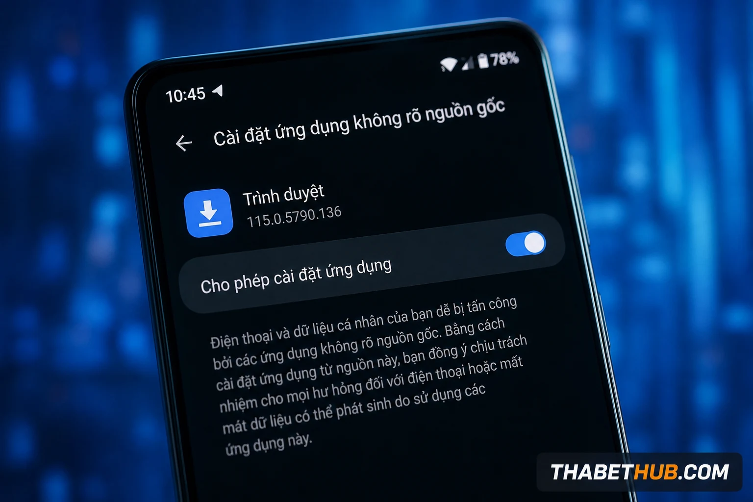 Yêu cầu cấu hình trước khi cài đặt — minh họa ThabetHub Yêu cầu cấu hình trước khi cài đặt — minh họa ThabetHub