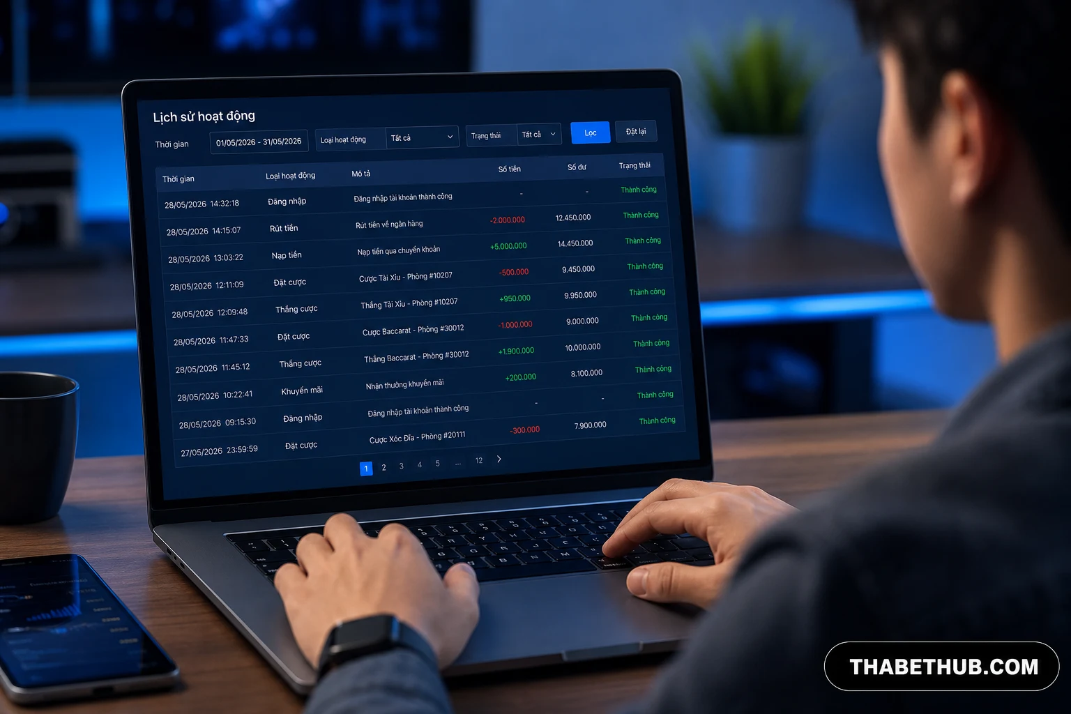 Lịch sử cược là gì và nằm ở đâu — minh họa ThabetHub