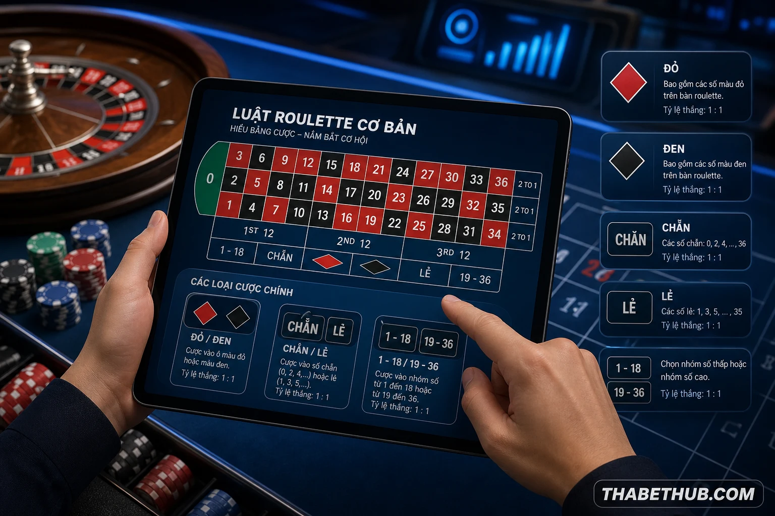 Roulette là gì — minh họa ThabetHub Roulette là gì — minh họa ThabetHub