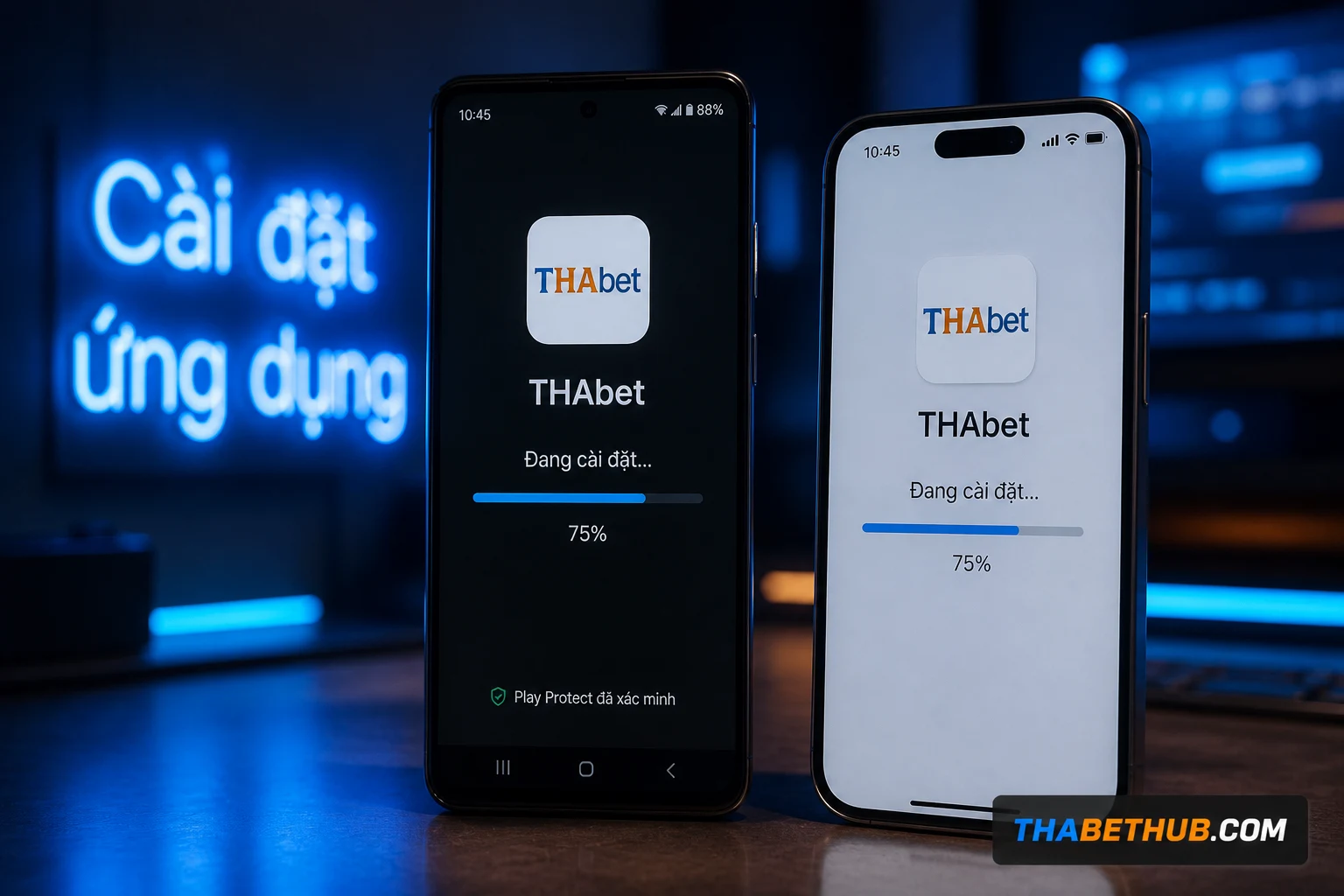 Vì sao không tìm thấy app Thabet trên CH Play hay App Store? — minh họa ThabetHub Vì sao không tìm thấy app Thabet trên CH Play hay App Store? — minh họa ThabetHub