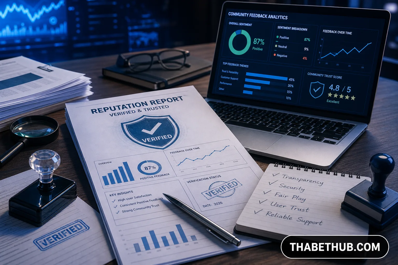 6 tín hiệu uy tín cần tự kiểm tra — minh họa ThabetHub 6 tín hiệu uy tín cần tự kiểm tra — minh họa ThabetHub