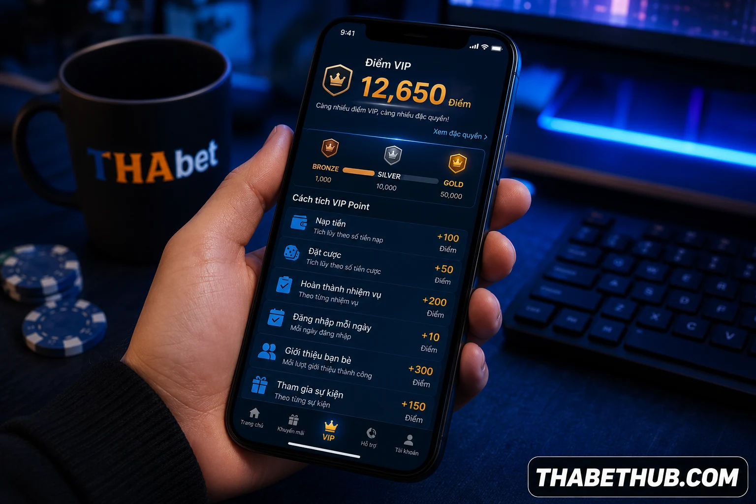 VIP Point là gì — minh họa ThabetHub